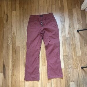 Mauve pants